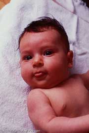 A baby; Size=180 pixels wide